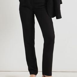 FableStreet Women Custom Tapered Fit Mi Rise Linen Trousers-image-83