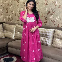 Anni Designer Women Embroidered Regular Kurta with Trousers-33