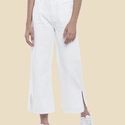 Coolsters by Pantaloons Girls White Solid Culottes Trousers-picture-38