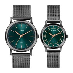 Timex Unisex Bracelet Style Straps His&Her Analogue Watch TW00ZP003-picture-16