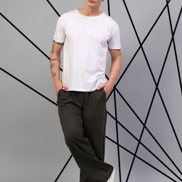 AKTIO Men Cotton Mid-Rise Straight Fit Oversized Track Pant-image-86