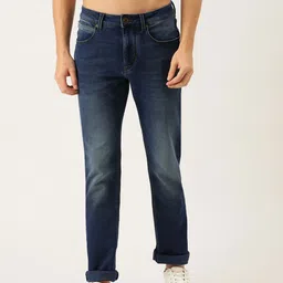 Flying Machine Men Black Michael Slim Tapered Fit Light Fade Mid Rise Stretchable Jeans-picture-49