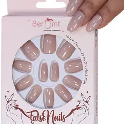 BEROMT Salon Finish Premium Glossy Press-On False Nail Tips Kit - Shade 399-30