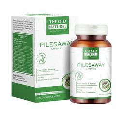 The Old Natural Pilesaway Piles Medicine Burning & Pain - 60 Capsules-11