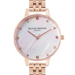 Olivia Burton Women Mother of Pearl Dial Stainless Steel Analogue Watch OB16SE15-image-59