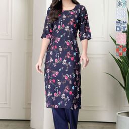 7Threads Women Pack of 6 Ethnic Motifs Printed Floral Kurta-image-33
