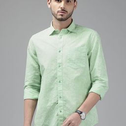 Blackberrys Cotton Linen India Slim Fit Floral Printed Casual Shirt-image-33