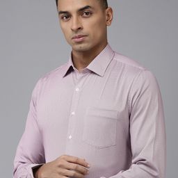 Van Heusen Pure Cotton Slim Fit Opaque Printed Formal Shirt-image-40