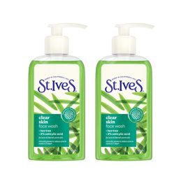 St. Ives Set of 2 Clear Face Wash with Tea Tree & 2% Salicylic Acid - 190g Each-19