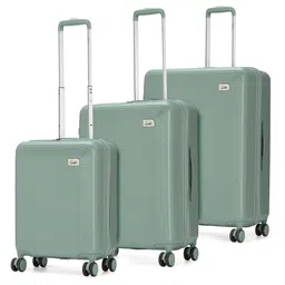 Genie Rhythm Set Of 3 Textured Hard Suitcase Trolley Bag- 255L-picture-26