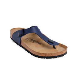 Birkenstock Unisex Navy Blue Gizeh Birko-Flor Regular Width Comfort Sandals-7