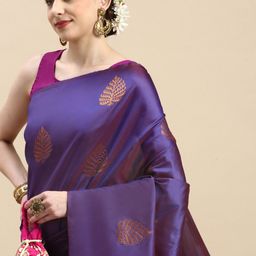 Royal Rajgharana Saree Woven Design Ethnic Motifs Zari Pure Silk Banarasi Saree-picture-29