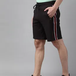 Van Heusen Athleisure Men Breathable Zipper Pocket Knit Shorts-image-88