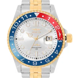 Invicta Men Pro Diver Quartz Silver Dial Analog Watch 40010-49
