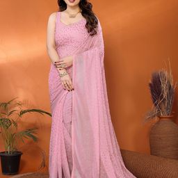 KALINI Ethnic Motifs Printed Block Print Saree-image-11