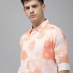 THE BEAR HOUSE Ardor Edition Slim Fit Opaque Printed Casual Shirt-picture-20