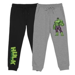 Marvel by Wear Your Mind Kids Pack Of 2 Hulk Printed Cotton Joggers-image-8