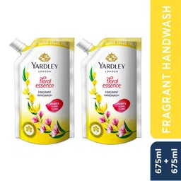 YARDLEY LONDON Set of 2 Peony & Ylang Ylang Floral Essence Handwash - 675 ml each-picture-19