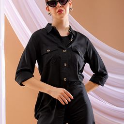 Freehand by The Indian Garage Co Shirt With Mid-Rise Shorts Co-Ords-picture-41