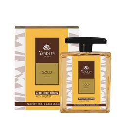 YARDLEY LONDON Men Gold After Shave Lotion with Aloe Vera - 100 ml-image-5