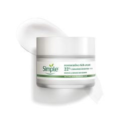 Simple Active Skin Barrier Care Restorative Rich Cream with Ceramide Boosters & Cica - 40g-15