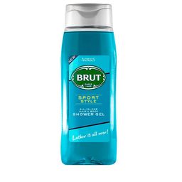 BRUT Men Sport Style All-In-One Hair & Body Shower Gel 500ml-17