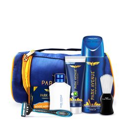 Park Avenue Men Good Morning Grooming Kit with Travel Pouch-45