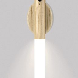 XERGY White & Brown Magnetic Wall Motion Sensor Wooden Smart Light-58