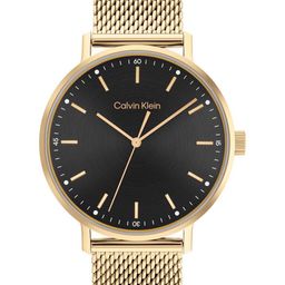 Calvin Klein Men Modern Mesh Stainless Steel Bracelet Style Analogue Watch 25200049-12