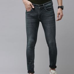 SPYKAR Men Super Skinny Fit Low-Rise Light Fade Stretchable Jeans-image-87