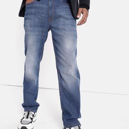 The Roadster Life Co. Men Regular Fit Heavy Fade Stretchable Jeans-35