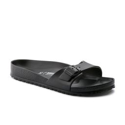 Birkenstock Women Black Solid Lightweight Waterproof Madrid EVA Open Toe Narrow Width Flats-image-60