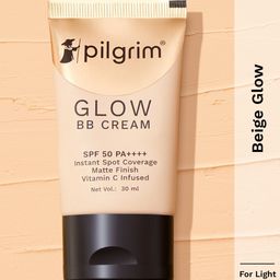 Pilgrim Glow 3-IN-1 BB Cream SPF 50 PA++++ - 30ml - Beige Glow - 01-16
