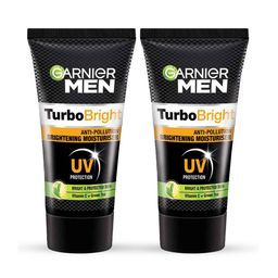 Garnier Men Set Of 2 Turbo Bright Anti-Pollution Brightening Moisturizers - 40 g each-12