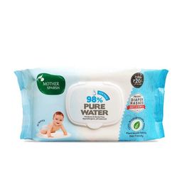Mother Sparsh Kids 98% Water-Based pH-Balanced Biodegradable Scented Baby Wipes - 80 Pulls-45