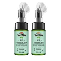 Man Arden Pack Of 2 Anti-Acne Neem Foaming Face Wash 120 ml-4