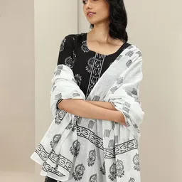 Libas Women Ethnic Motifs Printed Regular Kurta with Salwar & With Dupatta-0
