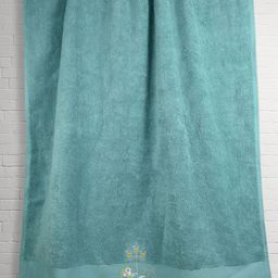RANGOLI Turquoise Blue 550 GSM Pure Cotton Soft Bath Towels-image-80