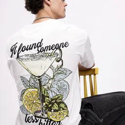 Kook N Keech Oversized Fit Graphic Printed Pure Cotton T-shirt-picture-15