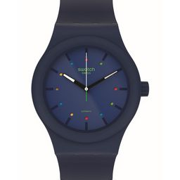 Swatch Unisex Dial & Ceramic Straps Analogue Automatic Watch SO30N400-17