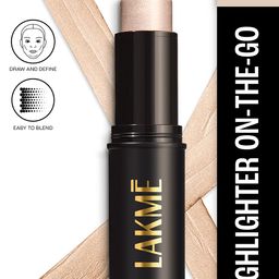 Lakme On The Go Facelift MultiSlayer Highlighter Stick 13 g - Sunlit Sepia 6-42