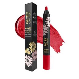 FACES CANADA Comfy Matte & Creamy Matte Crayon Lipstick 2.8g - Candy Yum 01-66