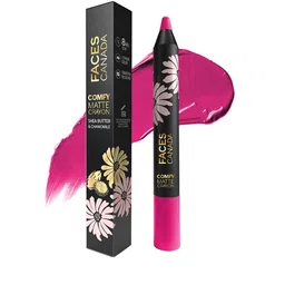 FACES CANADA Comfy Matte & Creamy Matte Crayon Lipstick 2.8g - Floss & Flirt 09-29