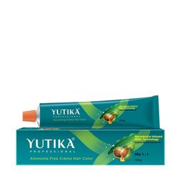 YUTIKA Professional Ammonia Free Creme Hair Color Light Ash Cool Brown 5.17 - 100 gm-image-76