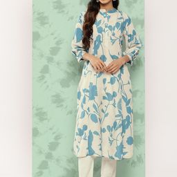 Varanga Women Floral Printed A-Line Kurta-image-97