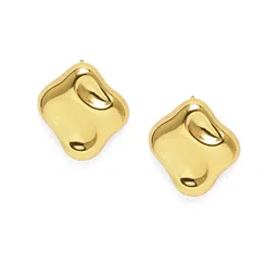 Estele Gold Plated Modern & Fancy Demifine Stud Earrings-42