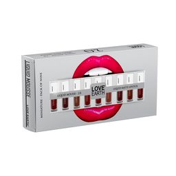 LOVE EARTH Set of 9 Liquid Mousse 2.0 Matte Finish Lipsticks - 2 ml each-51