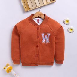 Here&Now X Game Begins Girls Printed Typography Sweatshirt-image-91