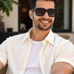 Vincent Chase Unisex Wayfarer Sunglasses with Polarised and UV Protected Lens 228643-44
