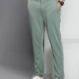 The Indian Garage Co Slim Fit Chinos Trousers-image-61